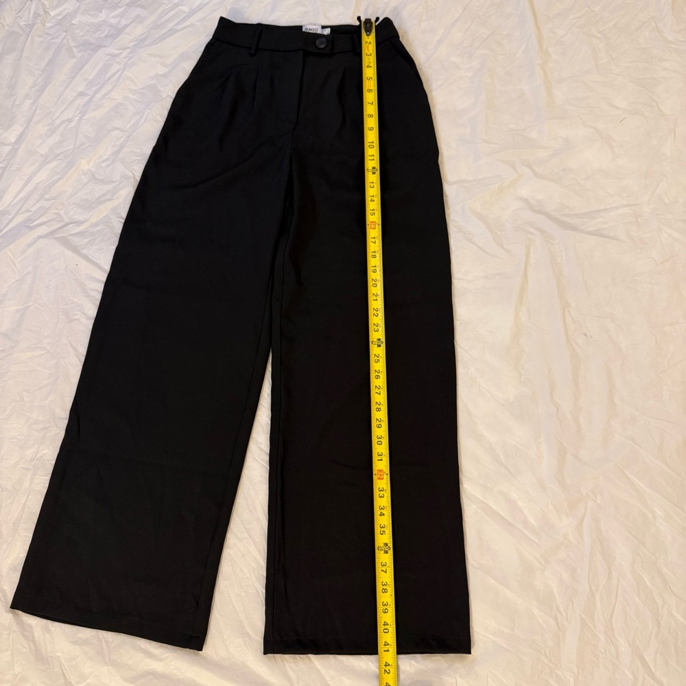 Princess Polly,Black Wide-Leg Trousers